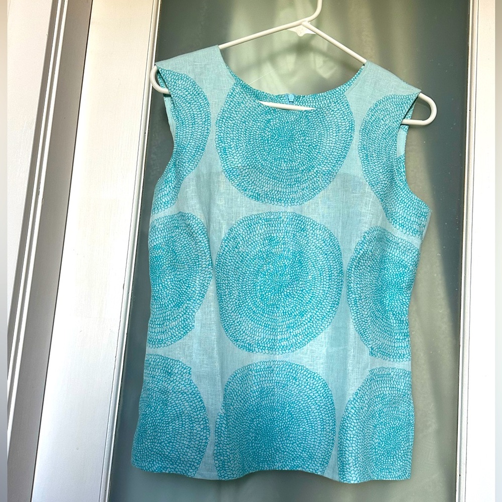 Linen Marimekko top (matching skirt in a separate listing)